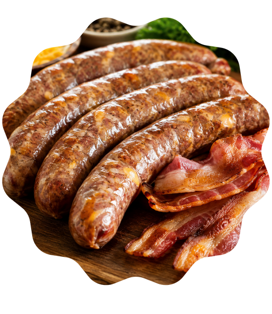 Bacon Cheeseburger with Muenster - 6 Pack Links